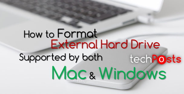 format hard drive on mac for windows